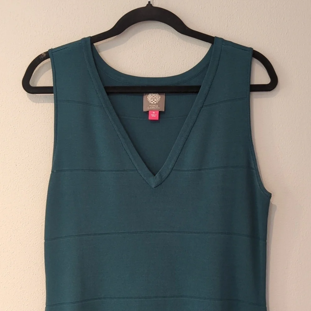 Vince Camuto Deep teal women's dress. Size 1X. Women's sleeveless dress.